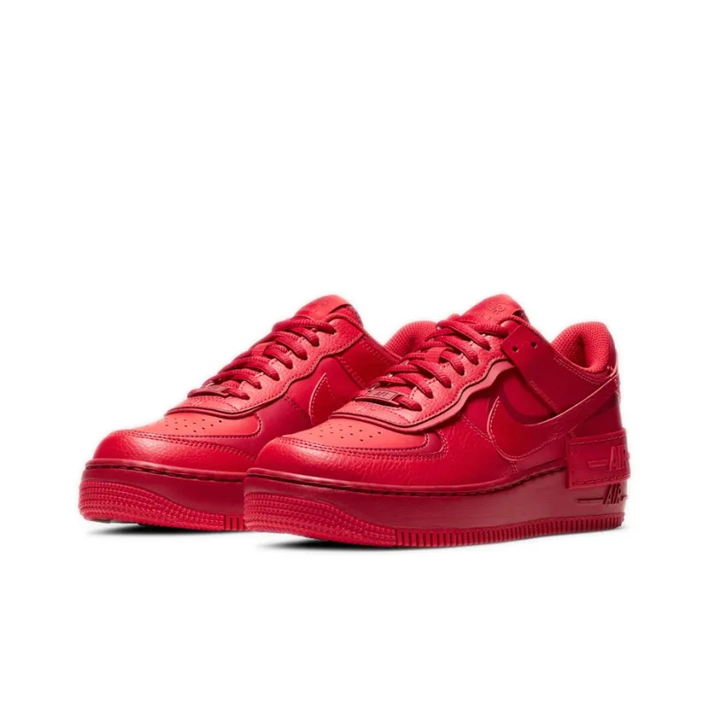 Nike Air Force 1 Low Shadow Triple Red Women's-2