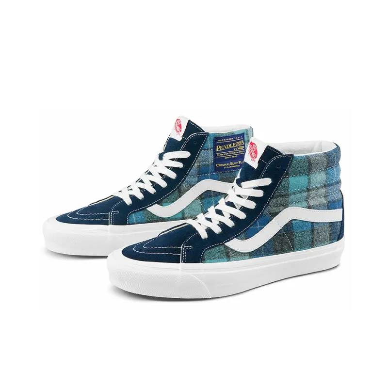 Sk8 Pendleton X Vans -Hi 38 Dx 'Anaheim Factory - Beach Boy Plaid'-1