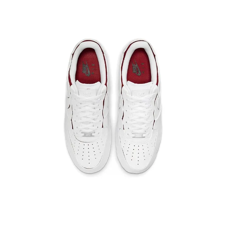 Nike Air Force 1/1 White Varsity Red-3