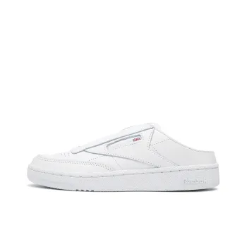 Reebok Club C Laceless Mule Triple White
