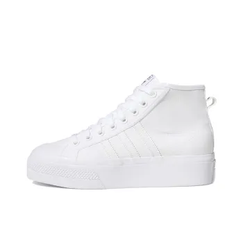 Adidas Originals Nizza Platform Mid Cloud White Women's