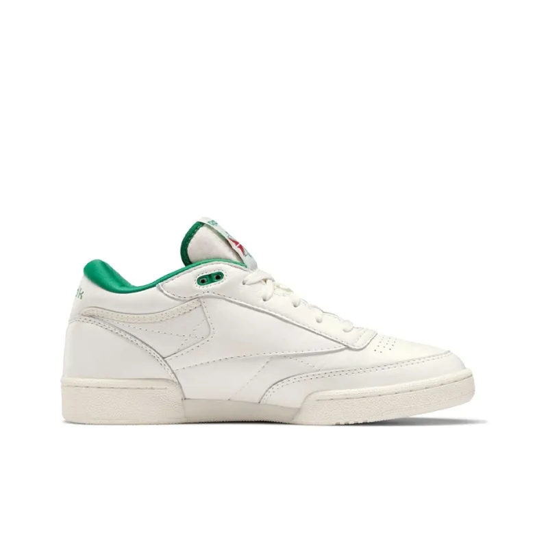 Reebok Club C Mid Ii Chalk Classic Green-1