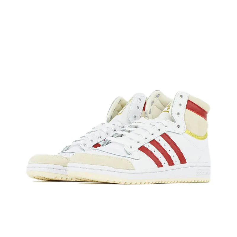 Top Ten Adidas Originals High 'White Team Victory Red'-1