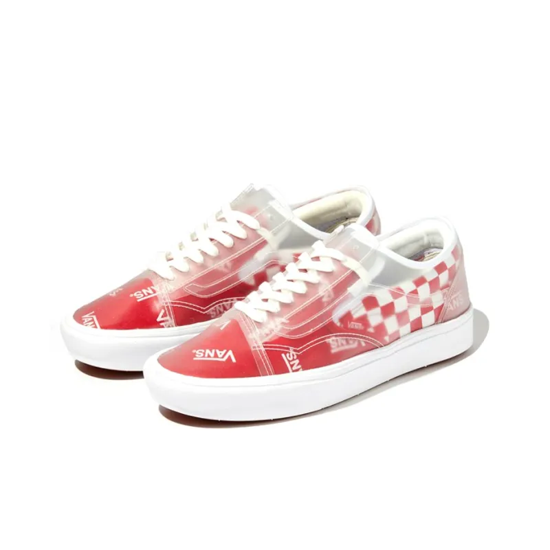Slip Skool Vans ComfyCush 'Slip Skool Block Red Checker'-2