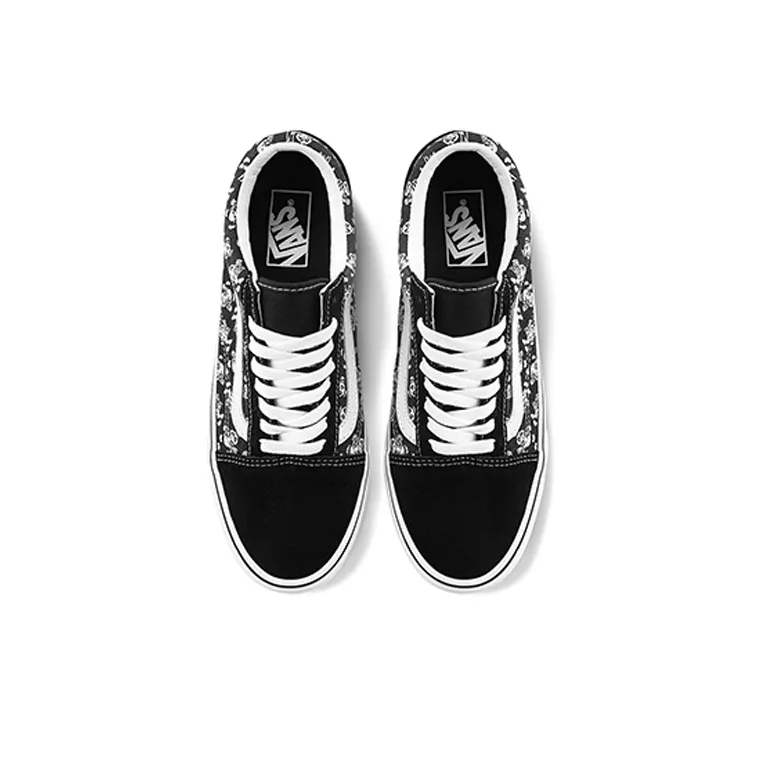 Vans Old Skool Black/White Board Shoes-3