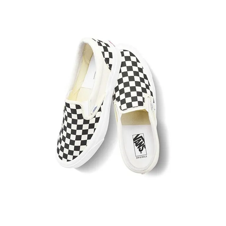 Vans Vault Classic Slip On Sail Checkerboard-3