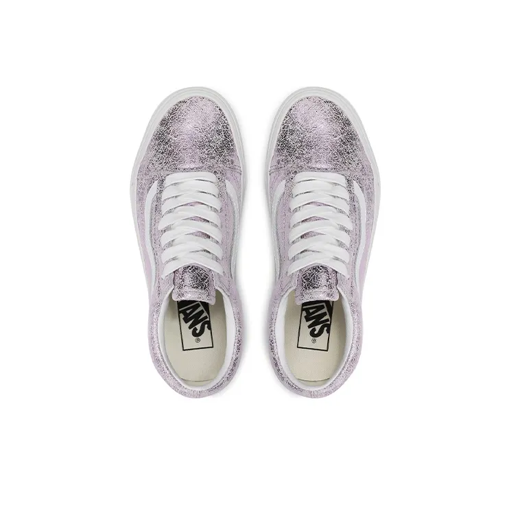 Vans Old Skool Classic Low Tops Casual Skateboarding Shoes Pink-2