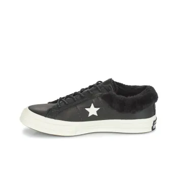One Star Converse Low Street Warmer 'Black' Women's