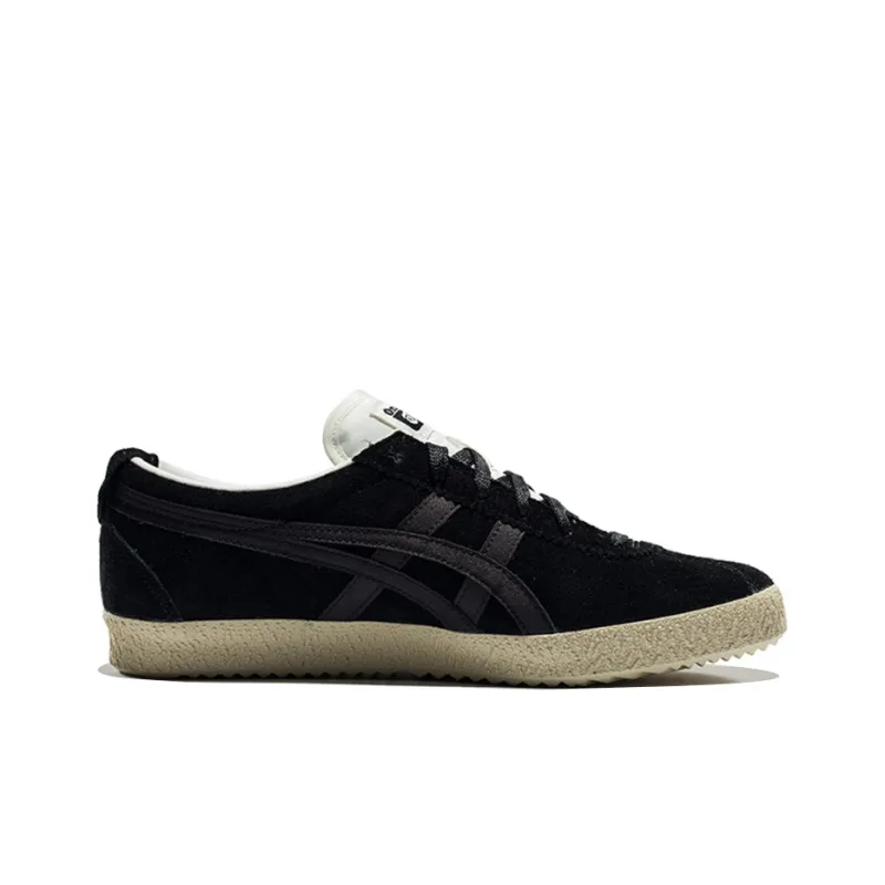 Onitsuka Tiger Mexico Delegation Wear-resistant And Lightweight Low-Top Skateboard Shoes Unisex Black Brown-1