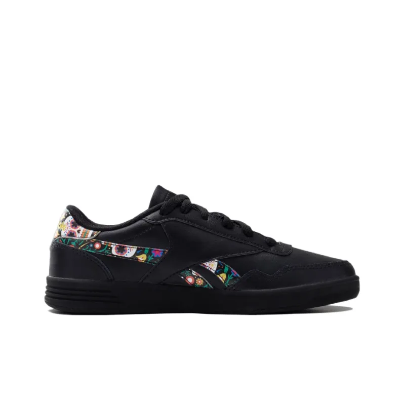 Reebok Royal Techque T Flowers Stylish Low Top Casual Skate Shoes Unisex Black-1