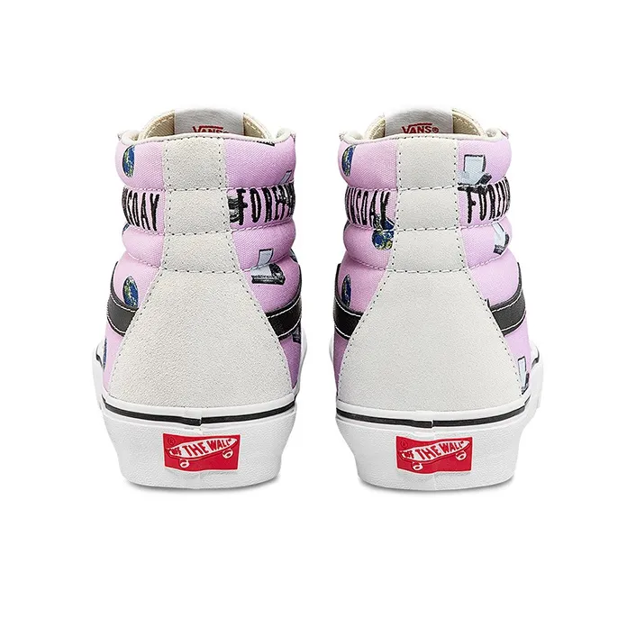Sk8 Cali Thornhill Dewitt X Vault Vans Hi Lx 'Pink Doomsday Foreplay'-4