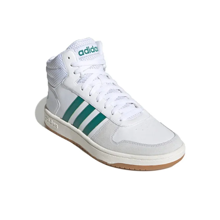 Adidas Neo Hoops 2.0 Mid 'White Green'-2