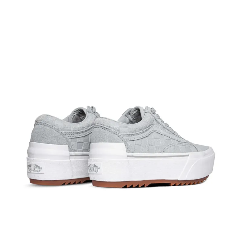 Old Skool Vans Stacked 'Embossed Checkerboard High Rise' Women's-3