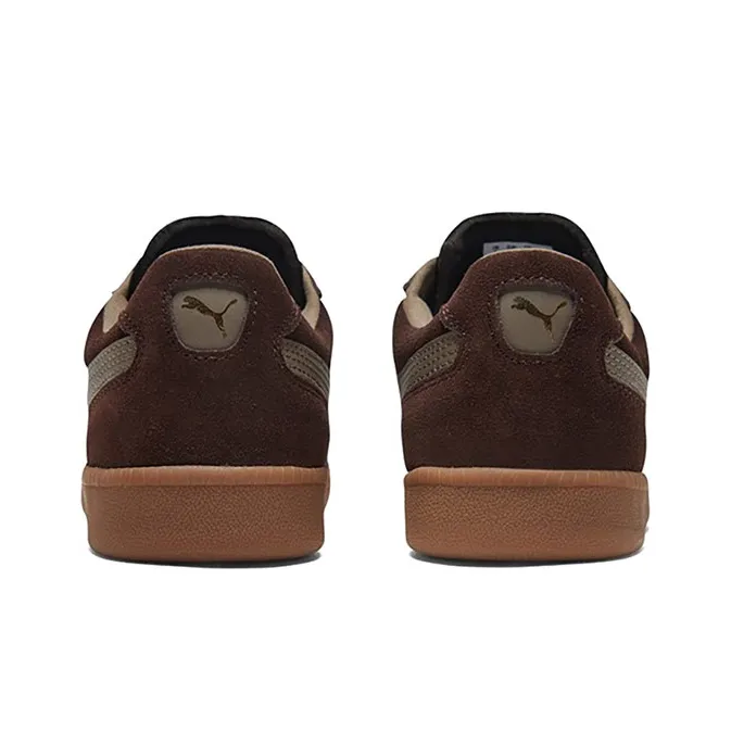 PUMA Liga Suede Low Casual Board Shoes Chocolate Brown-4
