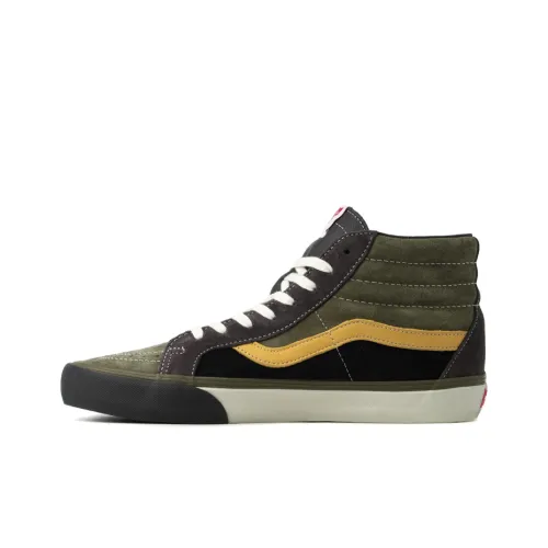 Vans SK8 Skateboard Shoes Unisex High-Top Army Green