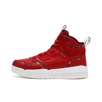 XTEP High Top Skateboard Shoes Women's Challenge Red