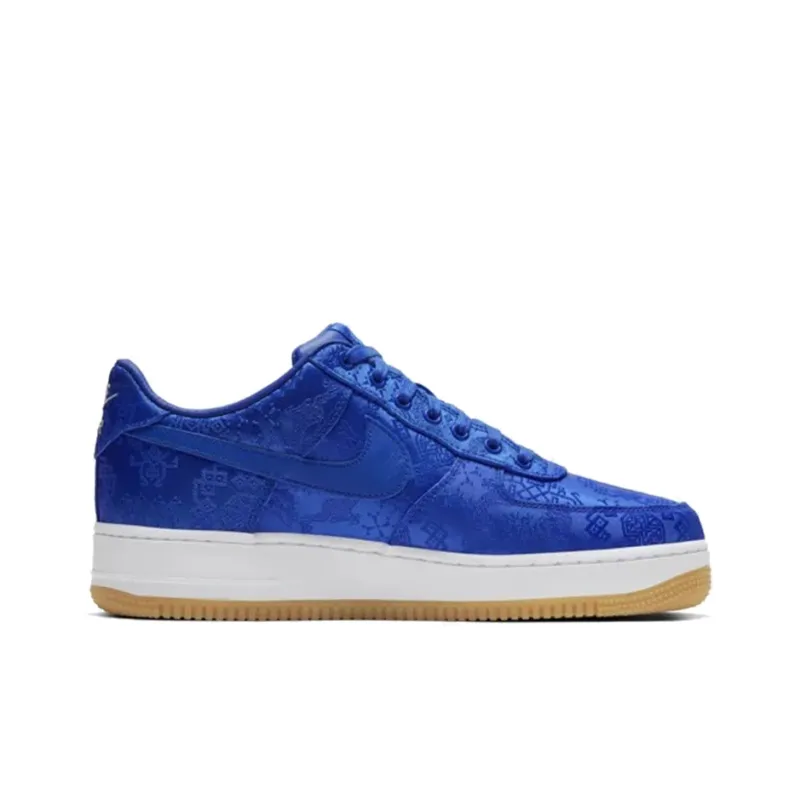 Nike Air Force 1 Low Clot Blue Silk-1