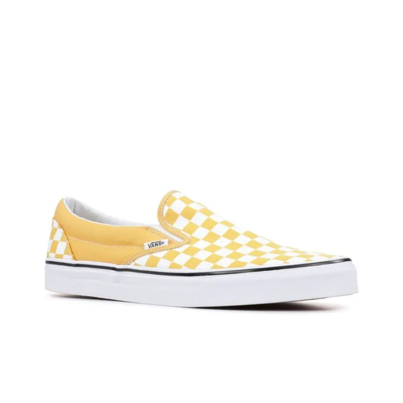 Vans Classic Slip On 'Ochre Checkerboard'-1