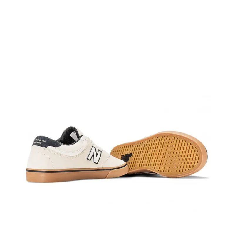 New Balance NB Quincy 254 Durable Lightweight And Breathable Low-Top Skateboard Shoes Men's Khaki-3
