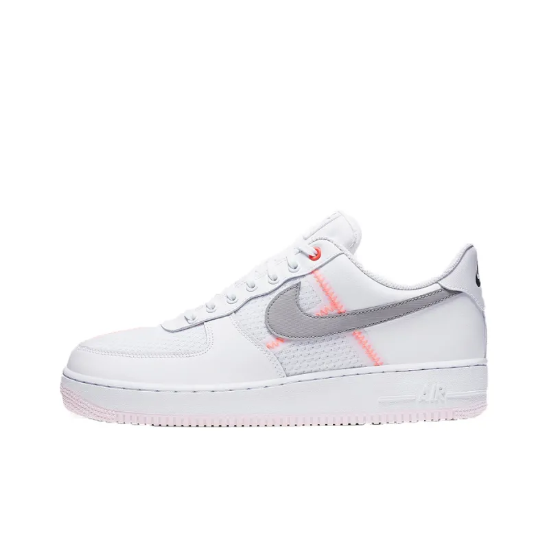 Nike Air Force 1 Low Transparent White Grey-0