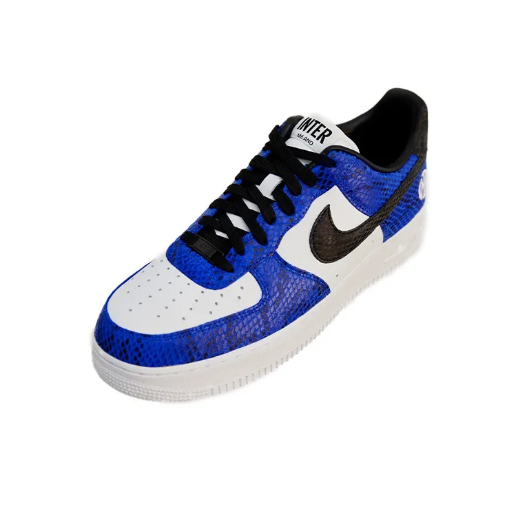 Nike Air Force 1 Snakeskin 'White Blue'-2