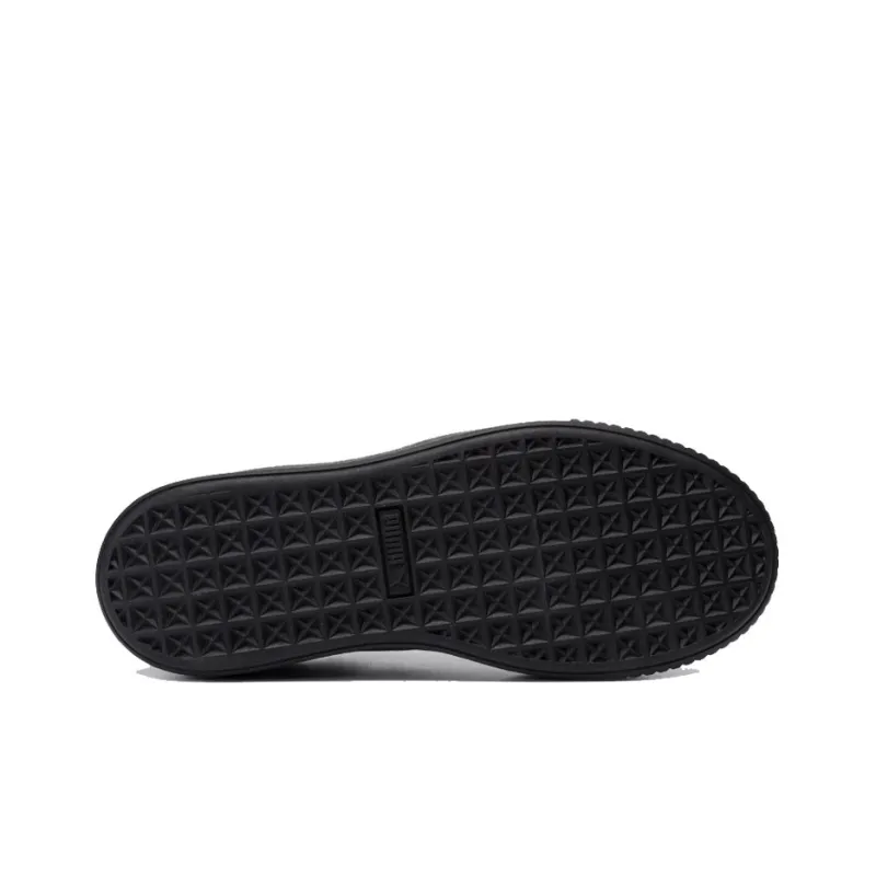 PUMA Basket Platform Metallic PUMA Black Rose Gold Women's-6
