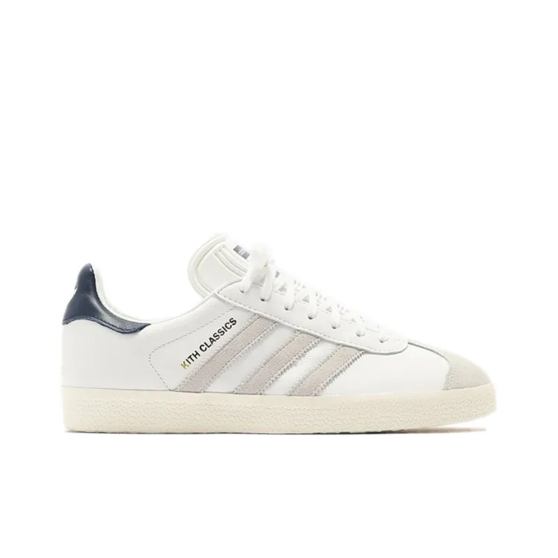 Adidas Gazelle Kith Classics Program White Navy-1