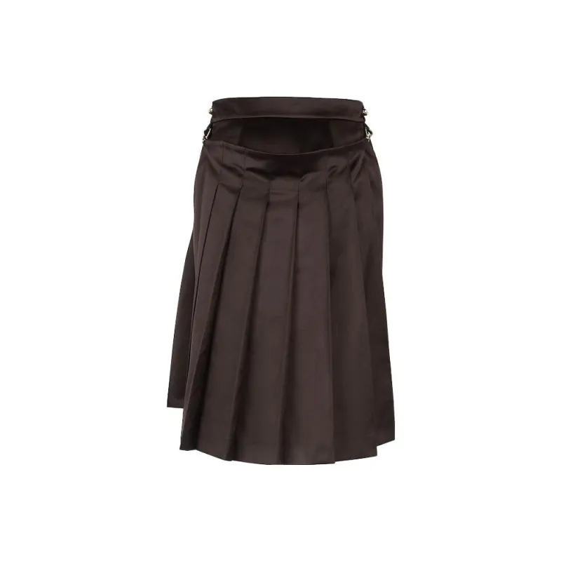 FENDI Casual Short Skirts Women's Brown-1