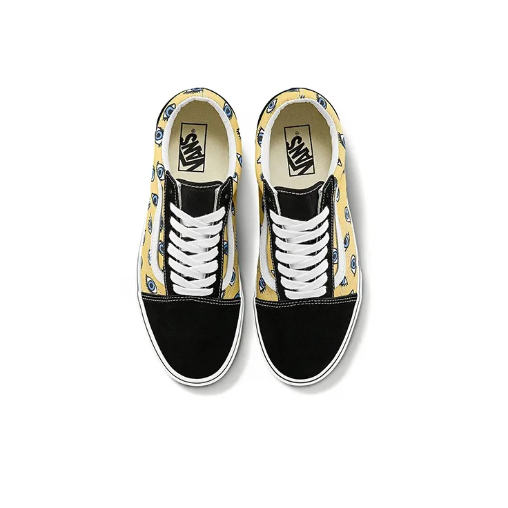 Vans Looking Glass Old Skool 'Black Yellow'-2