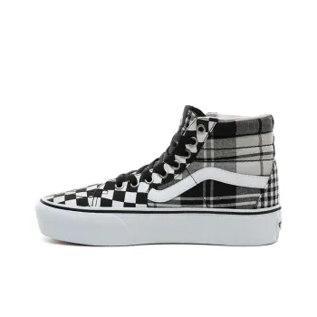 Sk8 Vans Hi Platform 'Plaid Checkerboard'