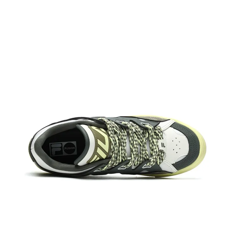 FILA FUSION Casper Skate Shoes 'Green White'-3