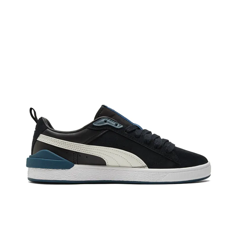 PUMA Unisex Suede Bloc Sneakers Black-1