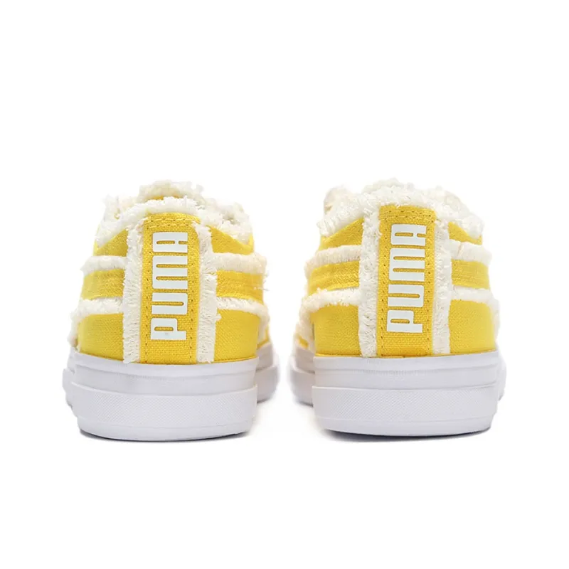 PUMA Capri Raw Cut Shoes Yellow-2