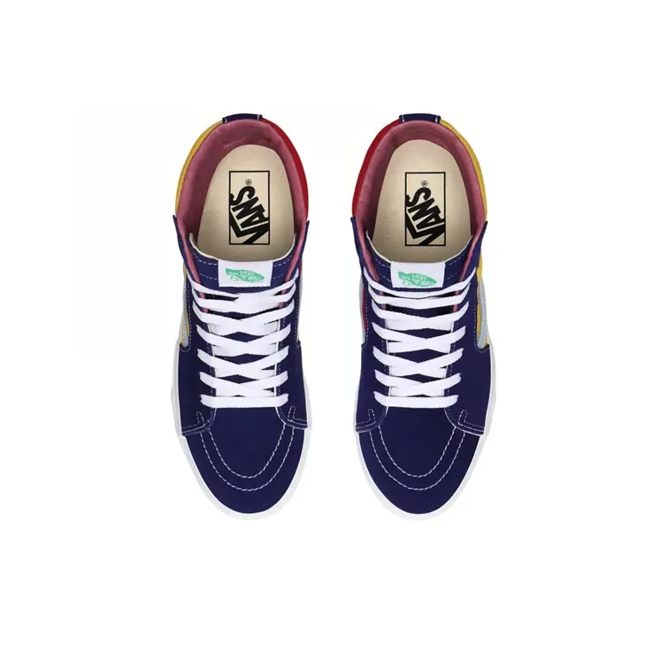 Vans Sunshine Sk8 hi Yellow Blue-3