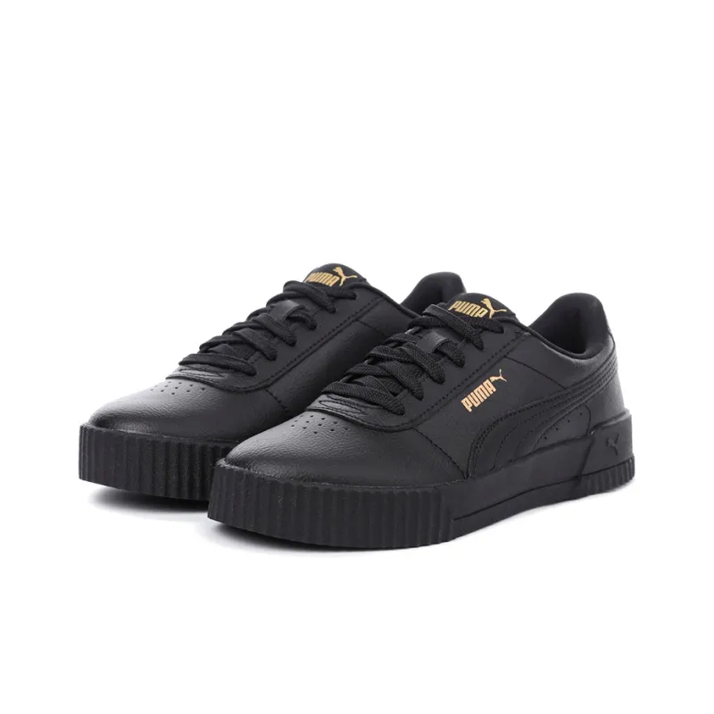 PUMA Carina Leather 'Black Gold' Women's-2