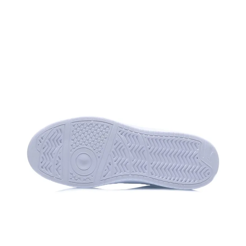 LiNing Sports Life Collection Anti Slip And Wear Resistant Lightweight Low Top Skateboard Shoes Women's White Pink-4