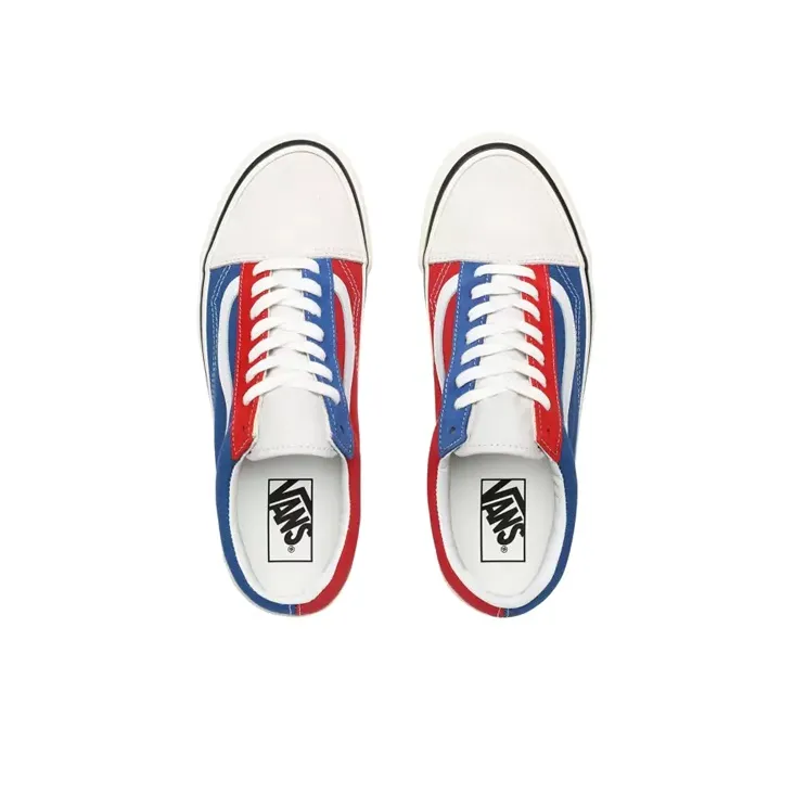 Vans Old Skool 36 Dx 'White Blue Red'-3