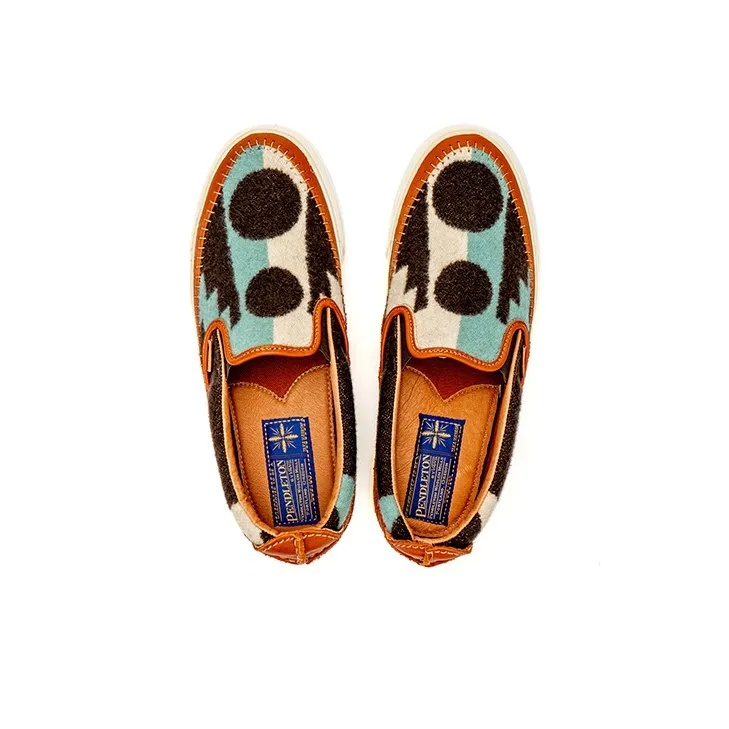 Vans Slip On Taka Hayashi Pendleton Saddle-2