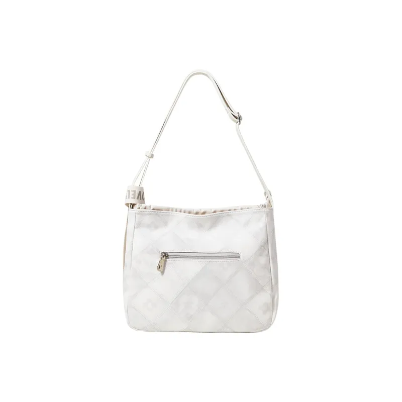 Miffy PU Tote Bag Shopping Bag Shoulder Bag Crossbody Bag Regular Women's Blue/White-2