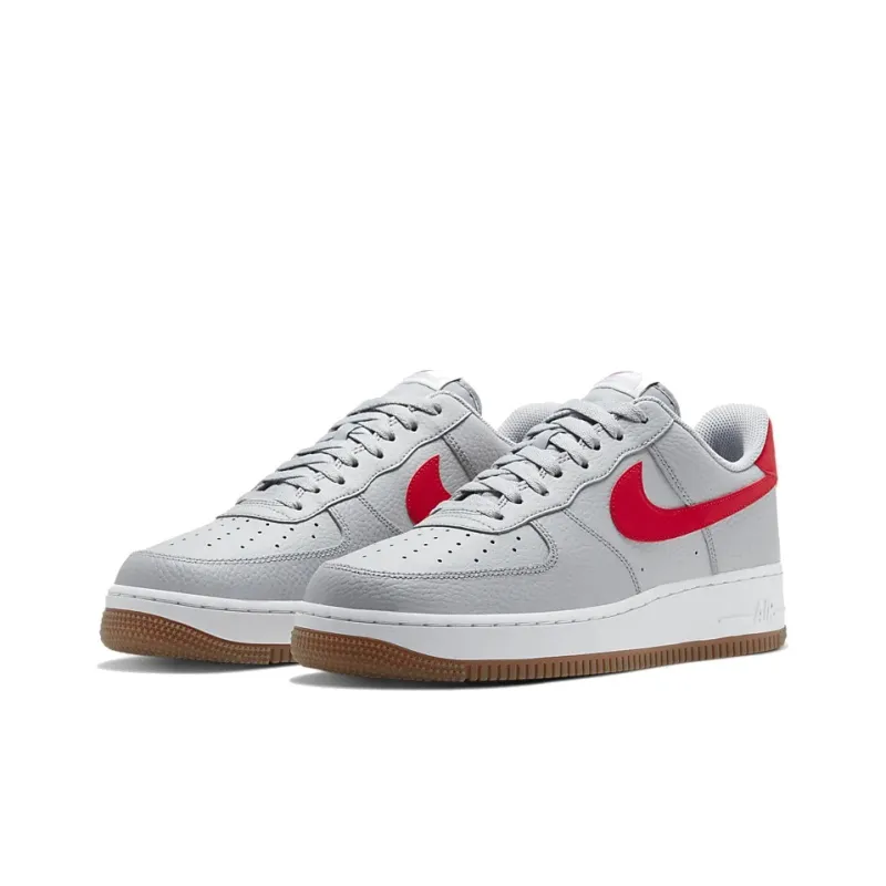 Nike Air Force 1 Low '07 Wolf Grey University Red-2