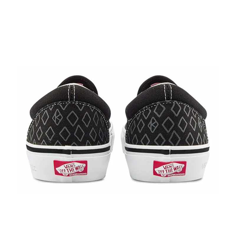 Vans Classic Slip On Krooked By Natas For Ray Black-4