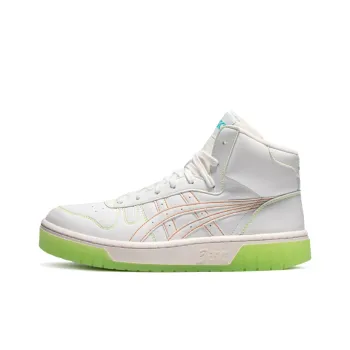 Asics Unisex Court Mz Hi High top Sneakers White/Green