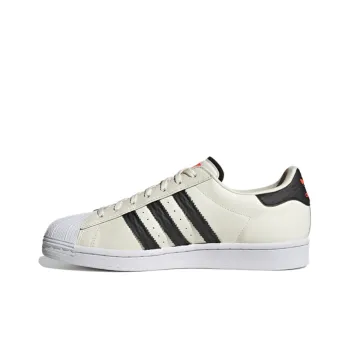 Adidas Originals Superstar Shoes 'White Black Orange'