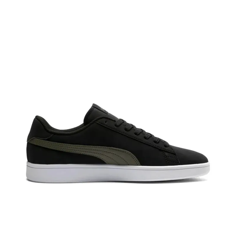 PUMA Smash Buck V2 Casual Board Shoes Black/Green-1
