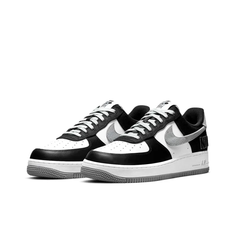 Nike Air Force 1 Low '07 Emb Raiders Black White-2