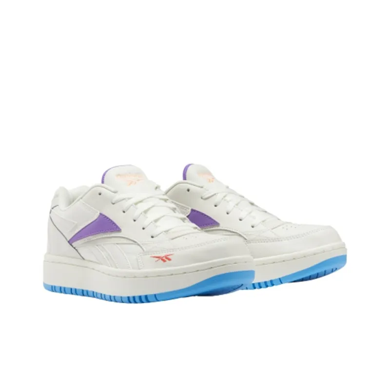 Reebok Court Double Mix 'White Purple' Women's-1