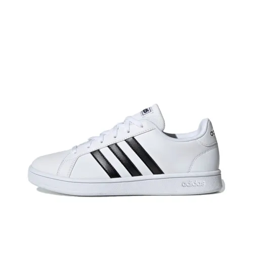 Adidas Neo GRAND COURT Skateboard Shoes Women's Low-Top White/Black