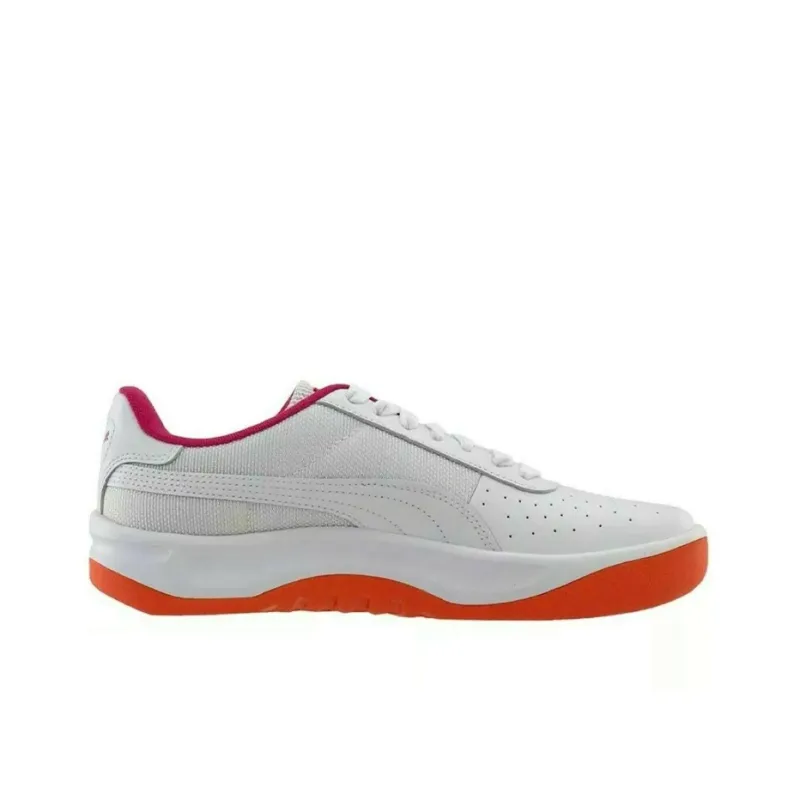 PUMA California Cushioning Wear-Resistant Low-Top Skateboard Shoes Women's White-1