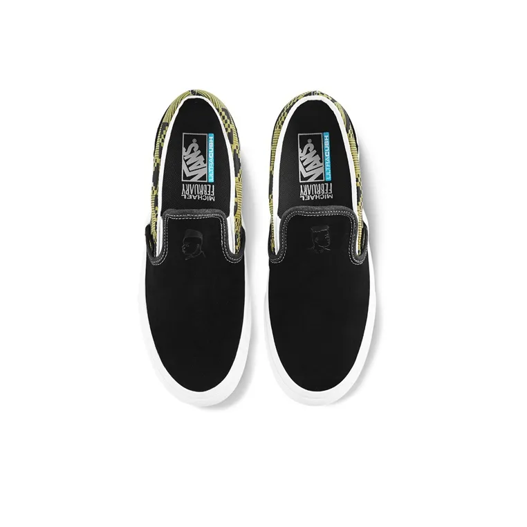 Vans Classic Slip On Sf Michael February Olive-3