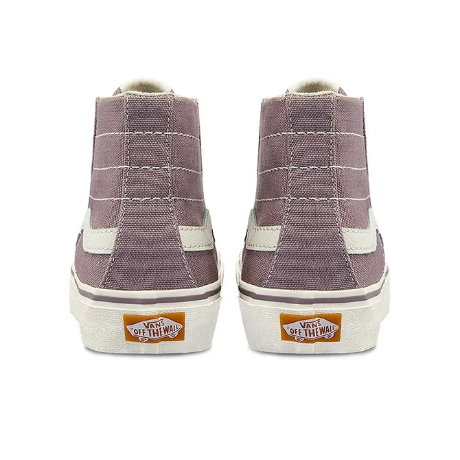 Vans Unisex SK8 HI High Top Sneakers Purple-3